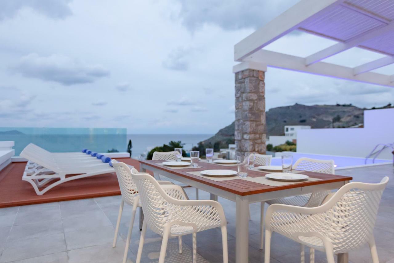 Luxury Sunrise White Villaer Líndos